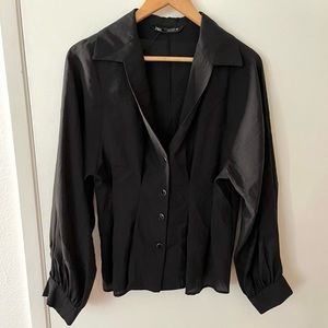 NWT Zara button down shirt